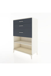 Hyperion Dolap Tek Raflı 3 Çekmeceli 88x44x134 - S51M041V2B