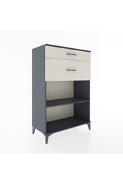 Hyperion Dolap Tek Raflı 2 Çekmeceli 88x44x134 - S51M042V4B