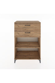 Hyperion Dolap Tek Raflı 2 Çekmeceli 88x44x134 - S51M042V9B