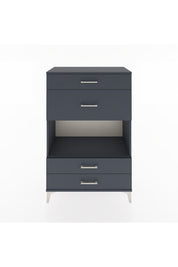 Hyperion Dolap Tek Raflı 4 Çekmeceli 88x44x134 - S51M043V5B