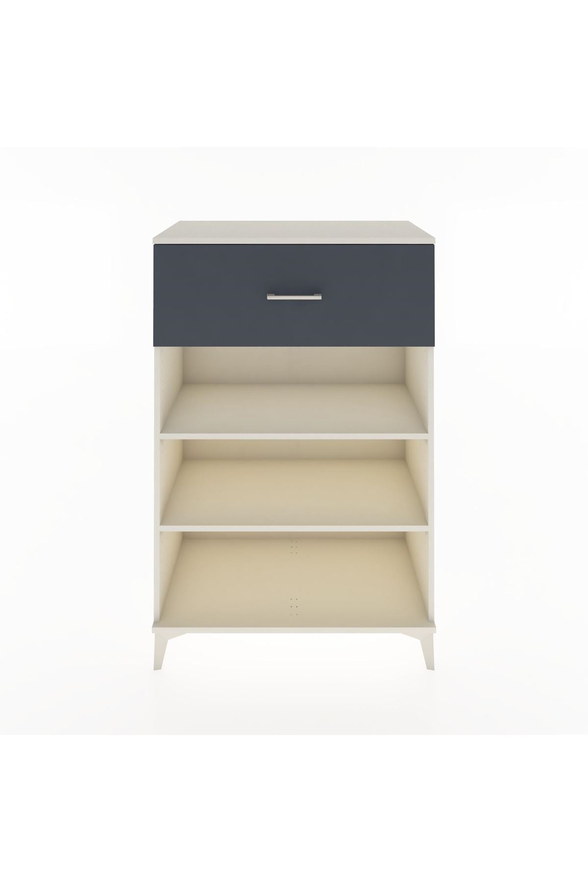 Hyperion Dolap 2 Raflı Tek Çekmeceli 88x44x134 - S51M044V2B