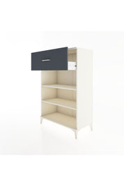 Hyperion Dolap 2 Raflı Tek Çekmeceli 88x44x134 - S51M044V2B