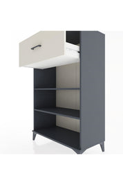 Hyperion Dolap 2 Raflı Tek Çekmeceli 88x44x134 - S51M044V4B