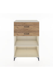 Hyperion Dolap Tek Raflı 2 Çekmeceli 88x44x134 - S51M045V3B