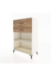 Hyperion Dolap Tek Raflı 2 Çekmeceli 88x44x134 - S51M045V3B