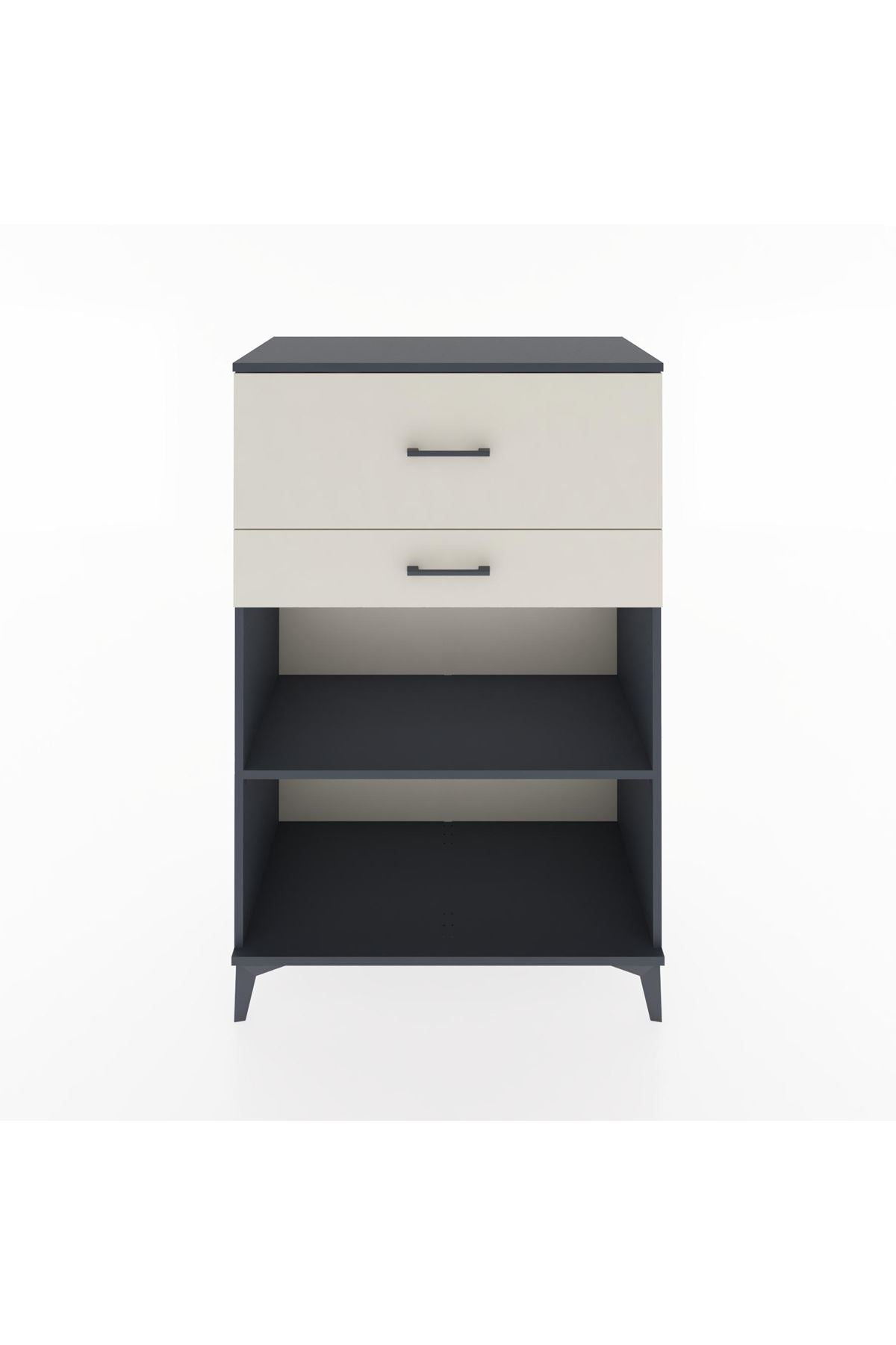Hyperion Dolap Tek Raflı 2 Çekmeceli 88x44x134 - S51M045V4B