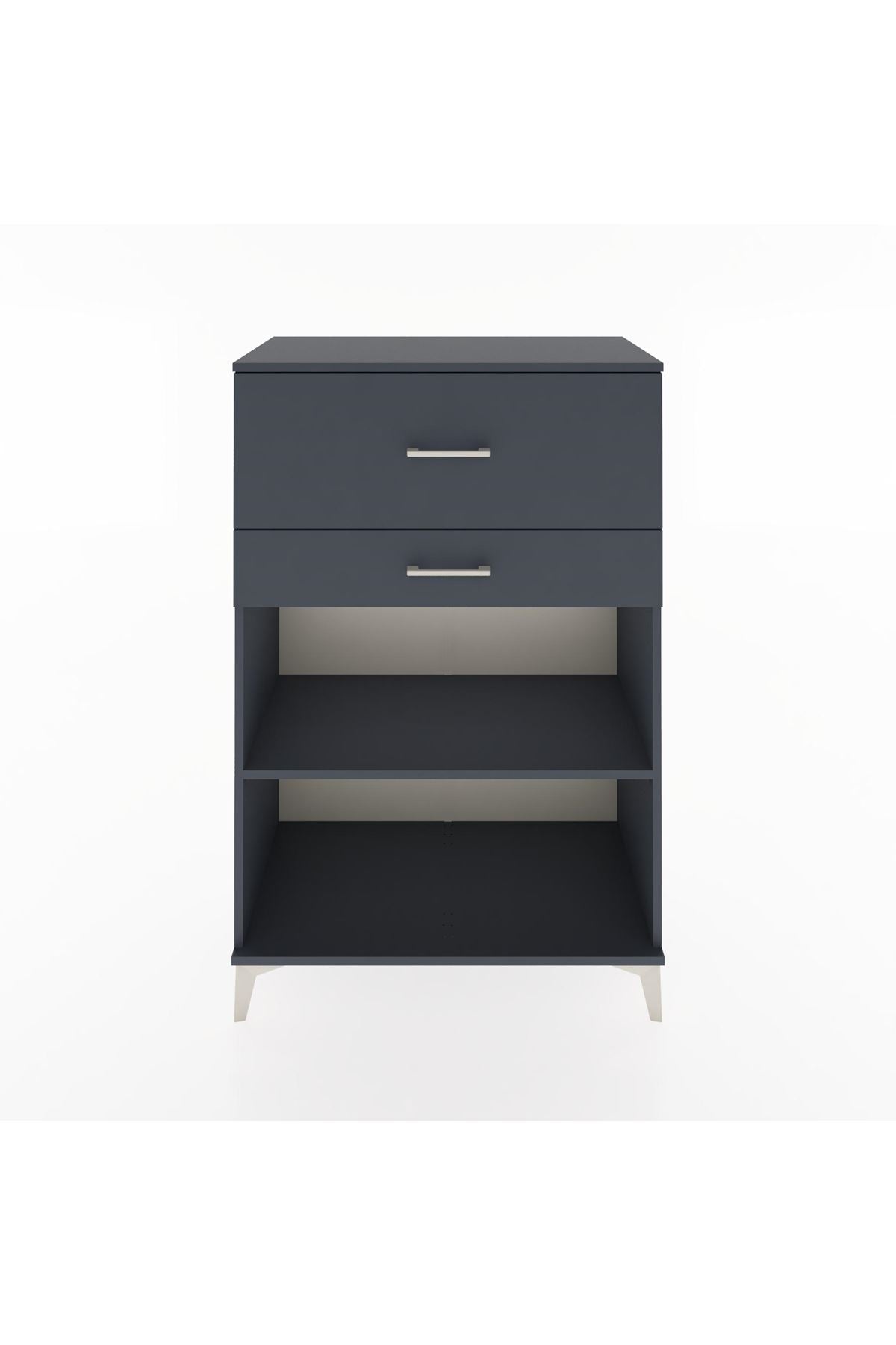 Hyperion Dolap Tek Raflı 2 Çekmeceli 88x44x134 - S51M045V5B