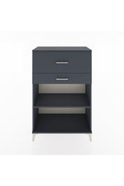 Hyperion Dolap Tek Raflı 2 Çekmeceli 88x44x134 - S51M045V5B