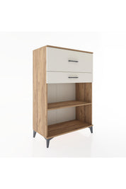 Hyperion Dolap Tek Raflı 2 Çekmeceli 88x44x134 - S51M045V7B