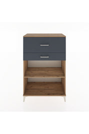 Hyperion Dolap Tek Raflı 2 Çekmeceli 88x44x134 - S51M045V8B