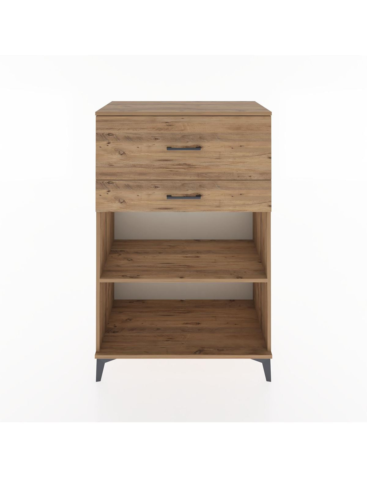 Hyperion Dolap Tek Raflı 2 Çekmeceli 88x44x134 - S51M045V9B