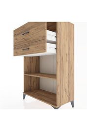 Hyperion Dolap Tek Raflı 2 Çekmeceli 88x44x134 - S51M045V9B