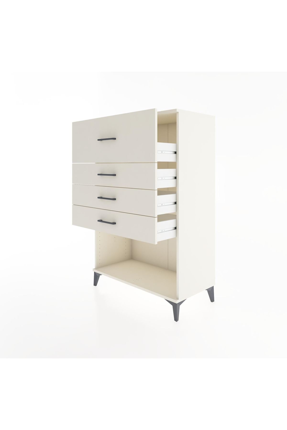 Hyperion Dolap 4 Çekmeceli 88x44x134 - S51M047V1B