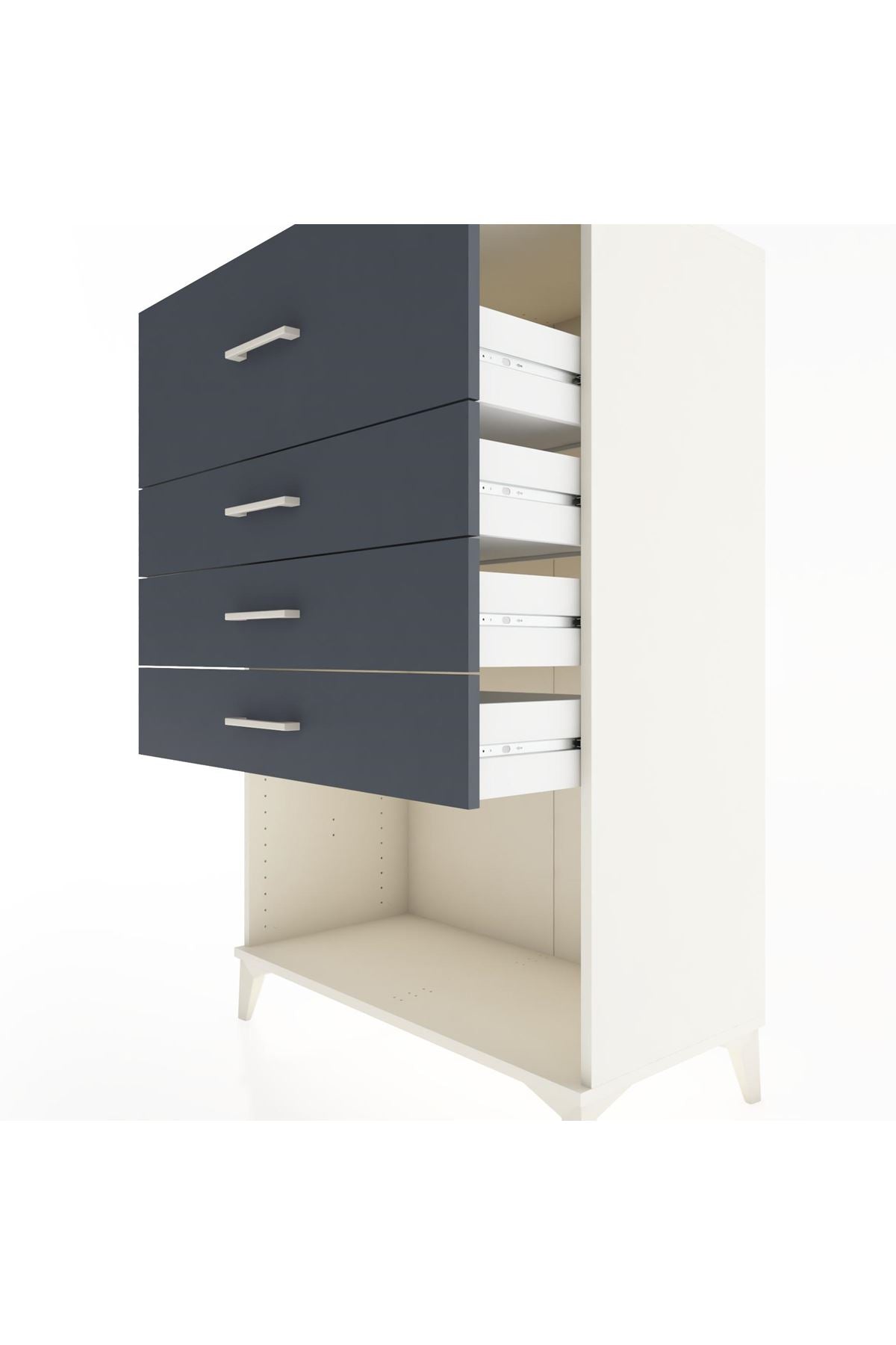 Hyperion Dolap 4 Çekmeceli 88x44x134 - S51M047V2B