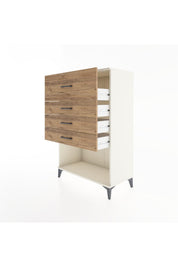 Hyperion Dolap 4 Çekmeceli 88x44x134 - S51M047V3B