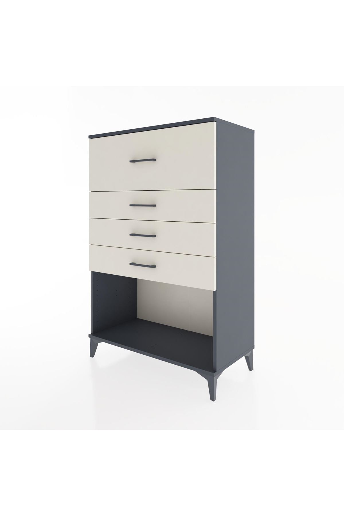 Hyperion Dolap 4 Çekmeceli 88x44x134 - S51M047V4B