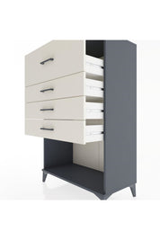 Hyperion Dolap 4 Çekmeceli 88x44x134 - S51M047V4B