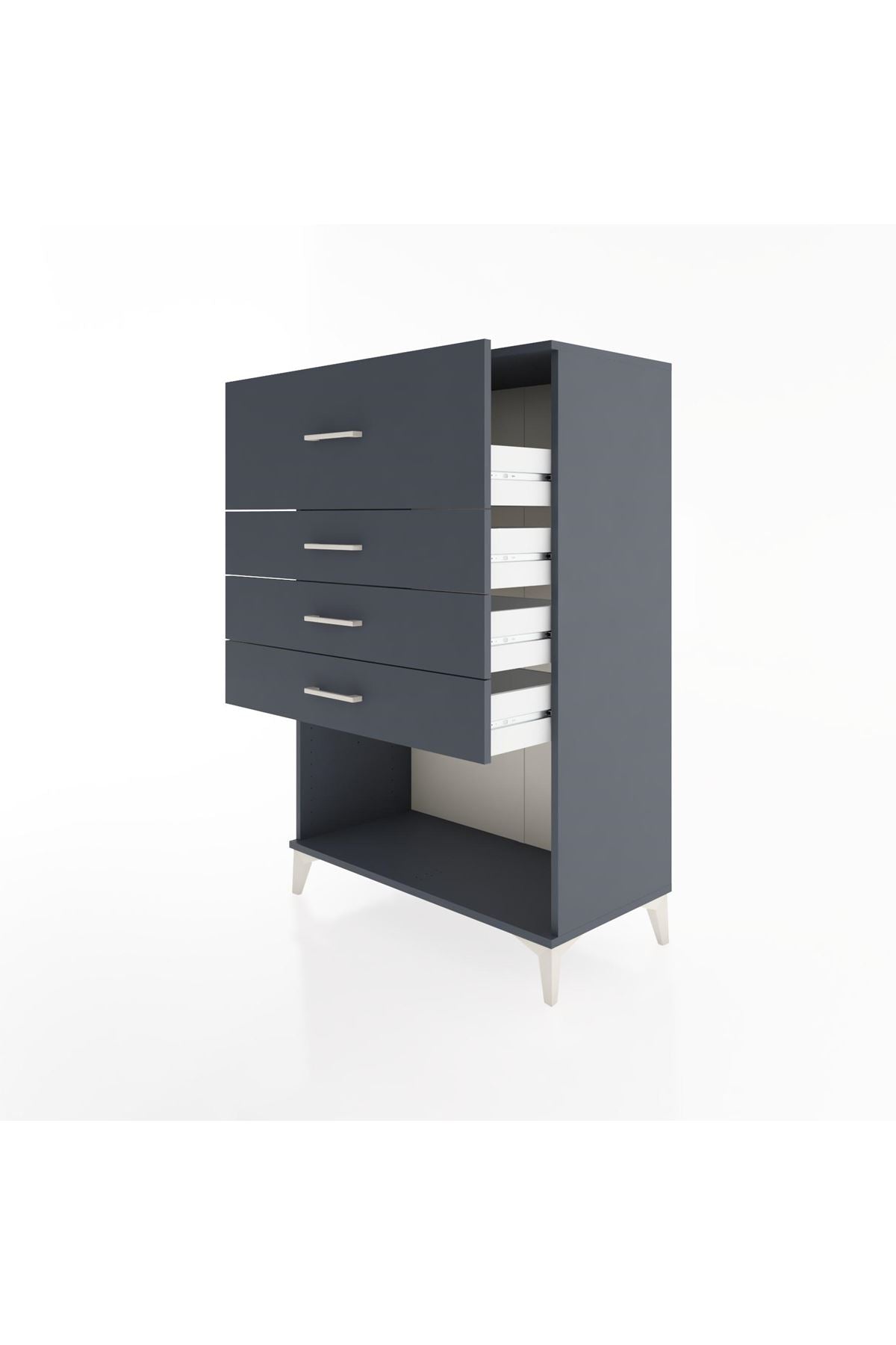 Hyperion Dolap 4 Çekmeceli 88x44x134 - S51M047V5B
