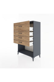 Hyperion Dolap 4 Çekmeceli 88x44x134 - S51M047V6B