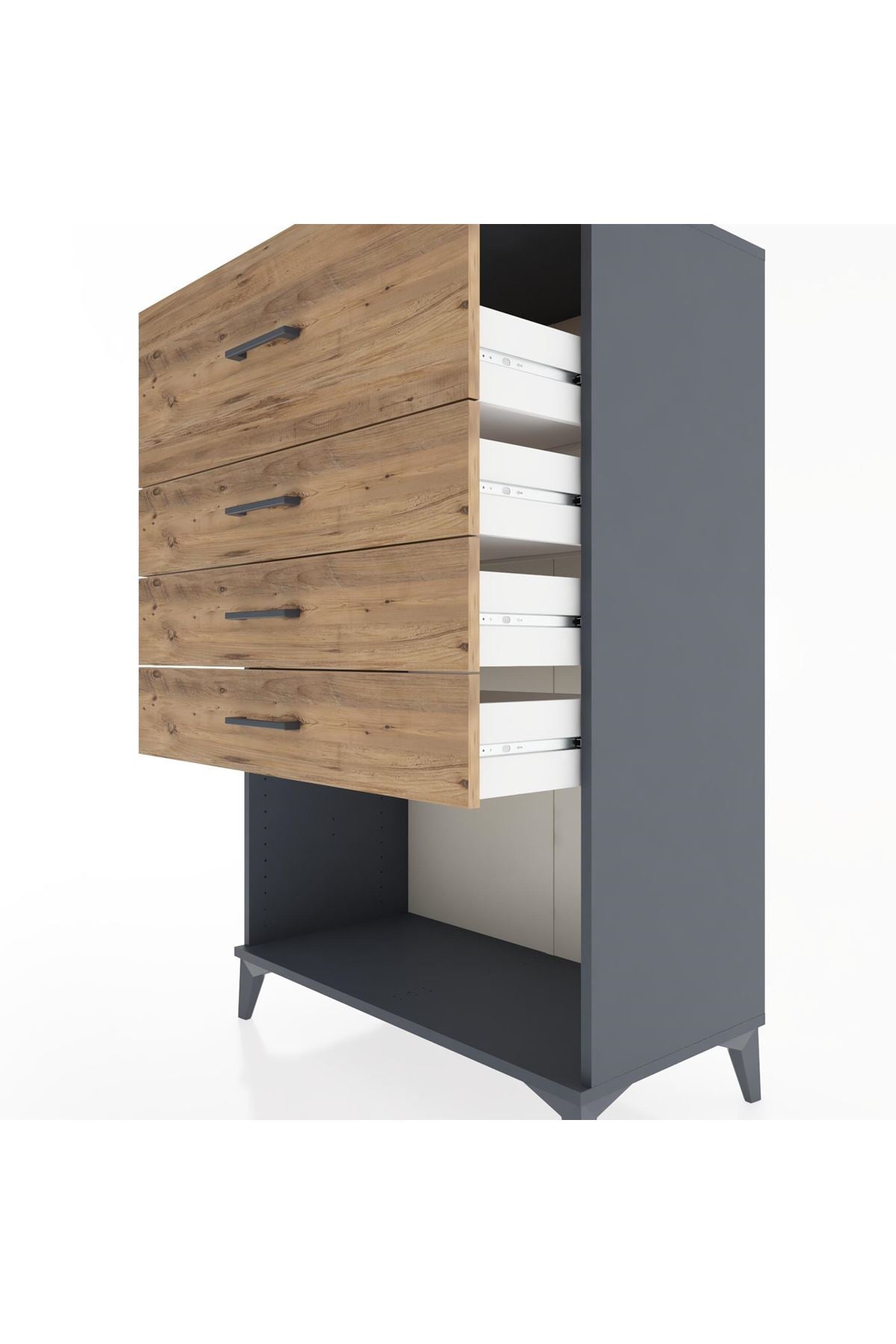 Hyperion Dolap 4 Çekmeceli 88x44x134 - S51M047V6B