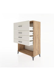 Hyperion Dolap 4 Çekmeceli 88x44x134 - S51M047V7B