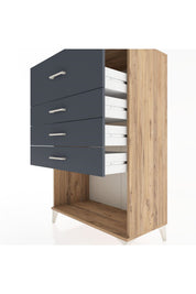 Hyperion Dolap 4 Çekmeceli 88x44x134 - S51M047V8B