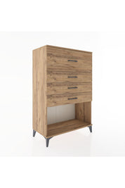 Hyperion Dolap 4 Çekmeceli 88x44x134 - S51M047V9B