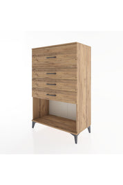 Hyperion Dolap 4 Çekmeceli 88x44x134 - S51M047V9B