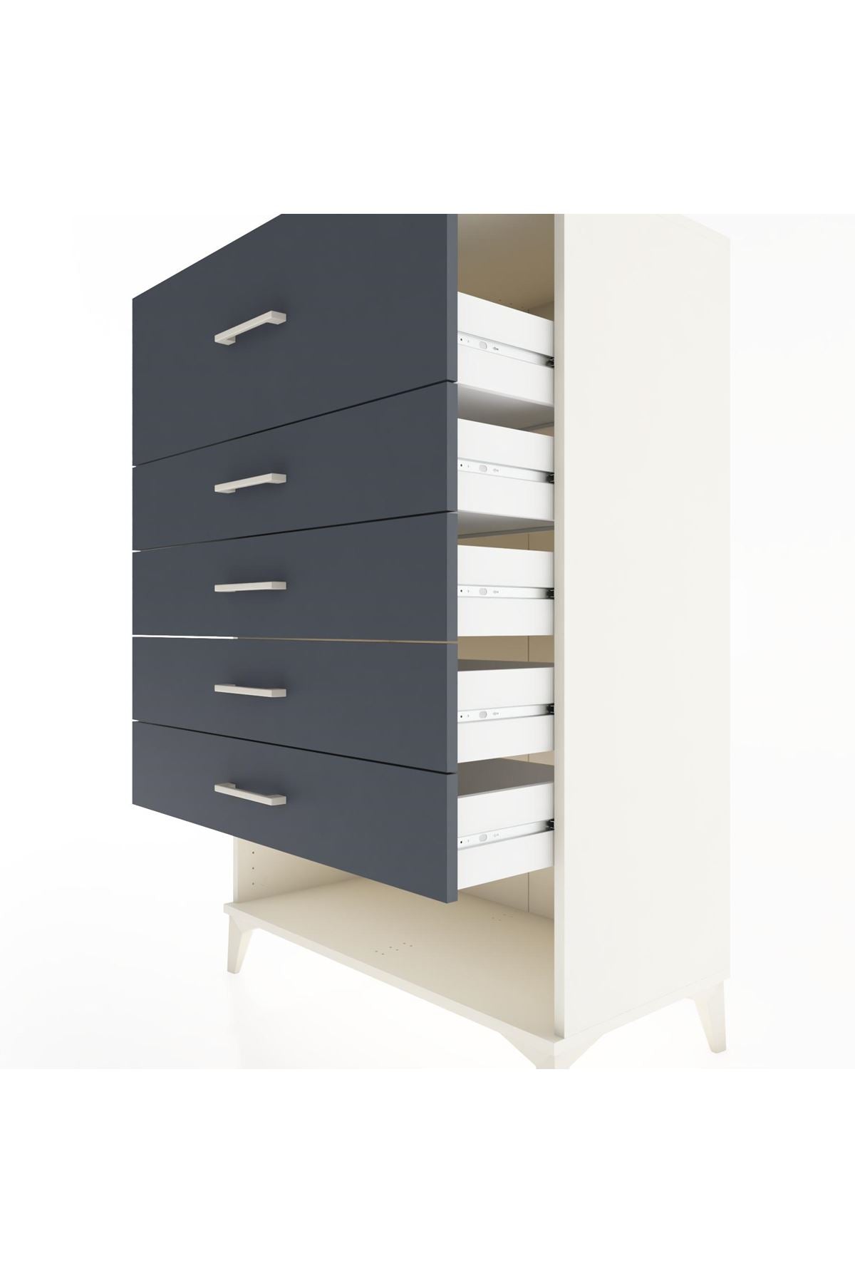 Hyperion Dolap 5 Çekmeceli 88x44x134 - S51M048V2B
