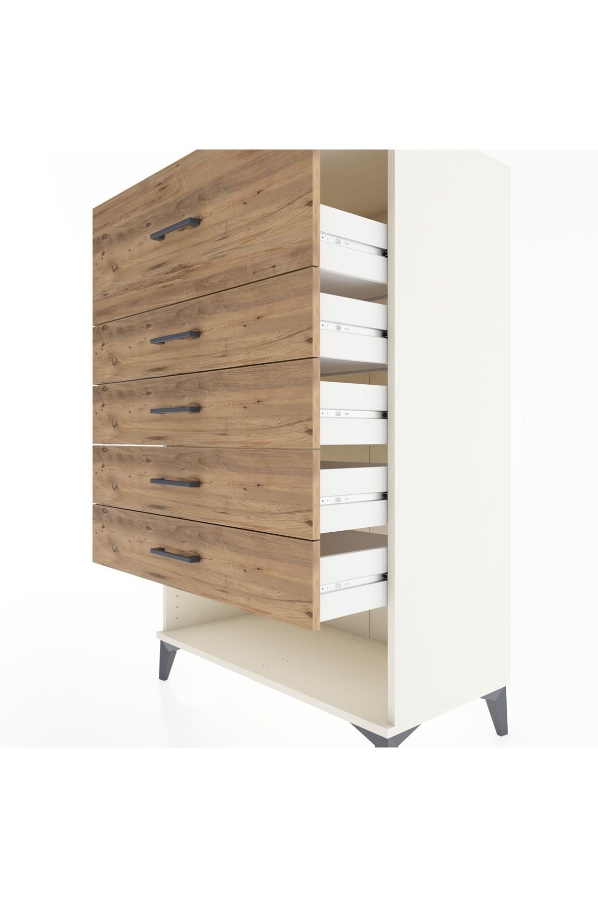 Hyperion Dolap 5 Çekmeceli 88x44x134 - S51M048V3B