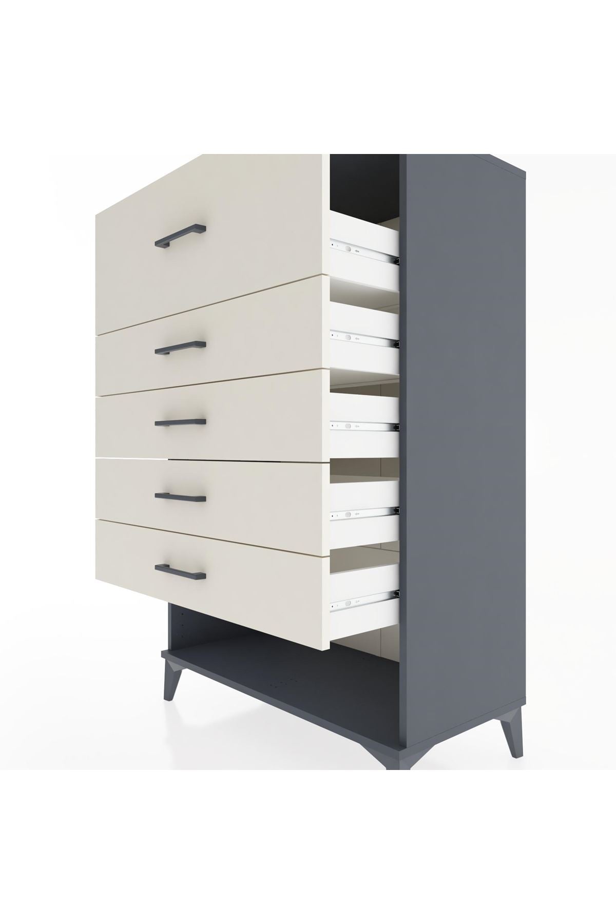 Hyperion Dolap 5 Çekmeceli 88x44x134 - S51M048V4B