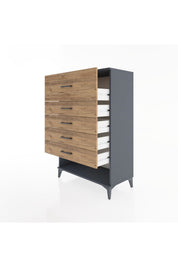 Hyperion Dolap 5 Çekmeceli 88x44x134 - S51M048V6B