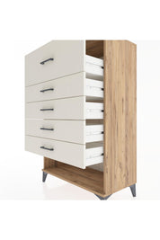 Hyperion Dolap 5 Çekmeceli 88x44x134 - S51M048V7B