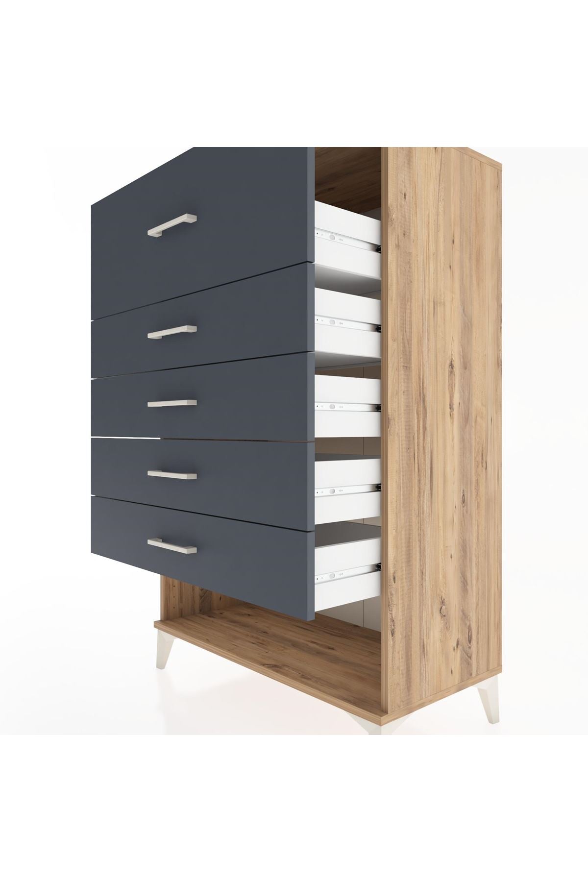 Hyperion Dolap 5 Çekmeceli 88x44x134 - S51M048V8B