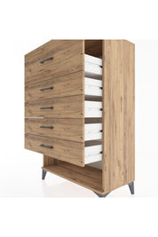 Hyperion Dolap 5 Çekmeceli 88x44x134 - S51M048V9B