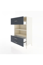 Hyperion Dolap 2 Raflı 3 Çekmeceli 88x44x134 - S51M049V2B