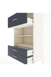 Hyperion Dolap 2 Raflı 3 Çekmeceli 88x44x134 - S51M049V2B