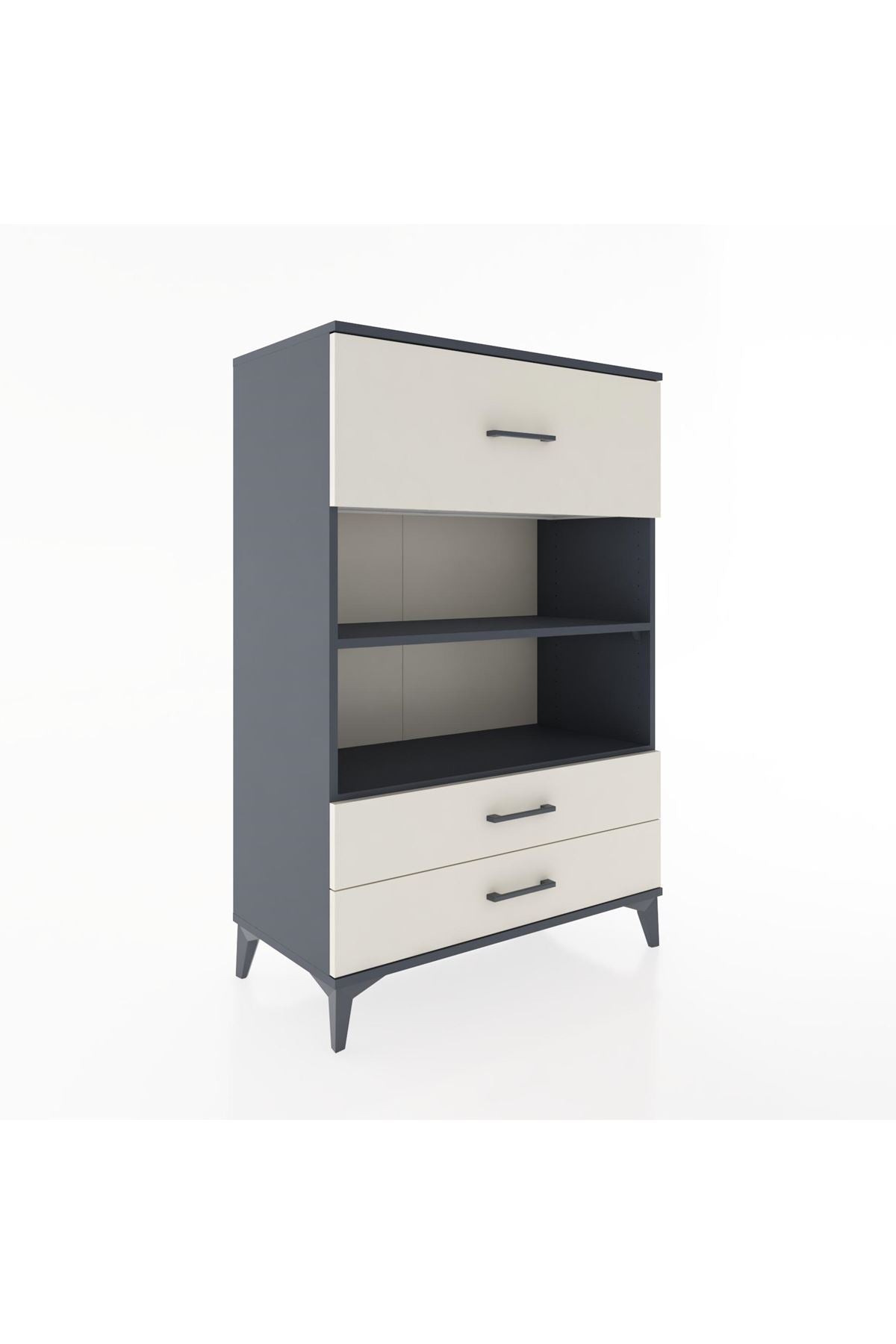 Hyperion Dolap 2 Raflı 3 Çekmeceli 88x44x134 - S51M049V4B