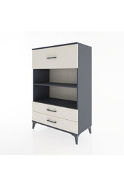 Hyperion Dolap 2 Raflı 3 Çekmeceli 88x44x134 - S51M049V4B