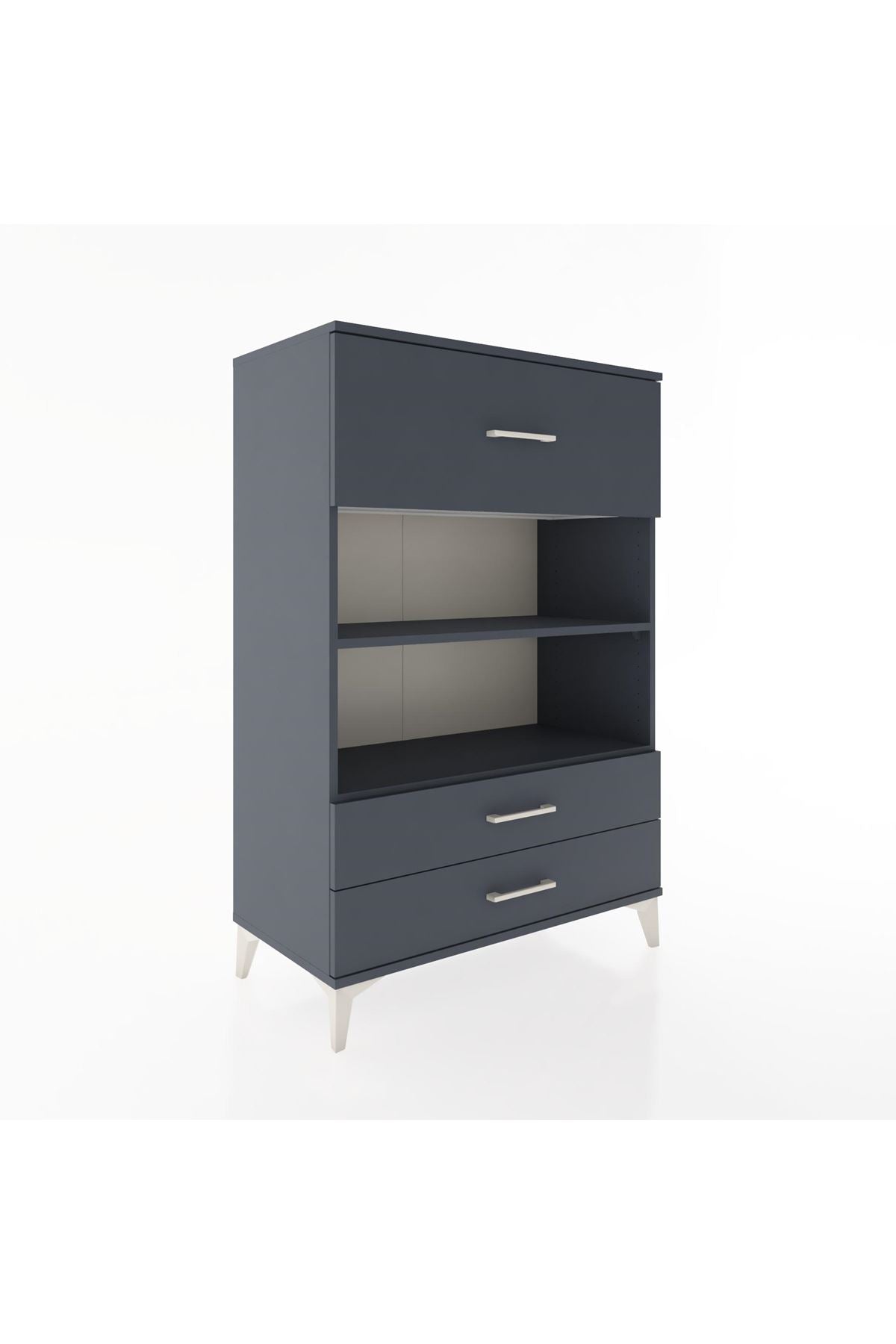 Hyperion Dolap 2 Raflı 3 Çekmeceli 88x44x134 - S51M049V5B