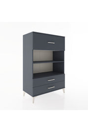 Hyperion Dolap 2 Raflı 3 Çekmeceli 88x44x134 - S51M049V5B