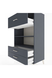 Hyperion Dolap 2 Raflı 3 Çekmeceli 88x44x134 - S51M049V5B