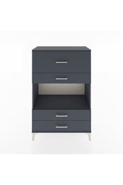 Hyperion Dolap Tek Raflı 4 Çekmeceli 88x44x134 - S51M050V5B