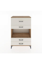 Hyperion Dolap Tek Raflı 4 Çekmeceli 88x44x134 - S51M050V7B