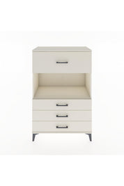 Hyperion Dolap Tek Raflı 4 Çekmeceli 88x44x134 - S51M051V1B