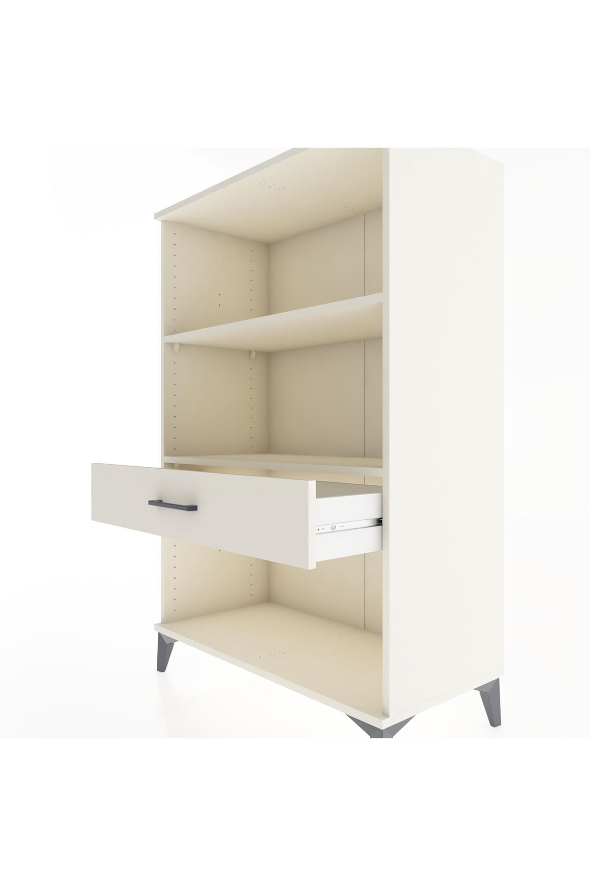Hyperion Dolap 2 Raflı Tek Çekmeceli 88x44x134 - S51M053V1B