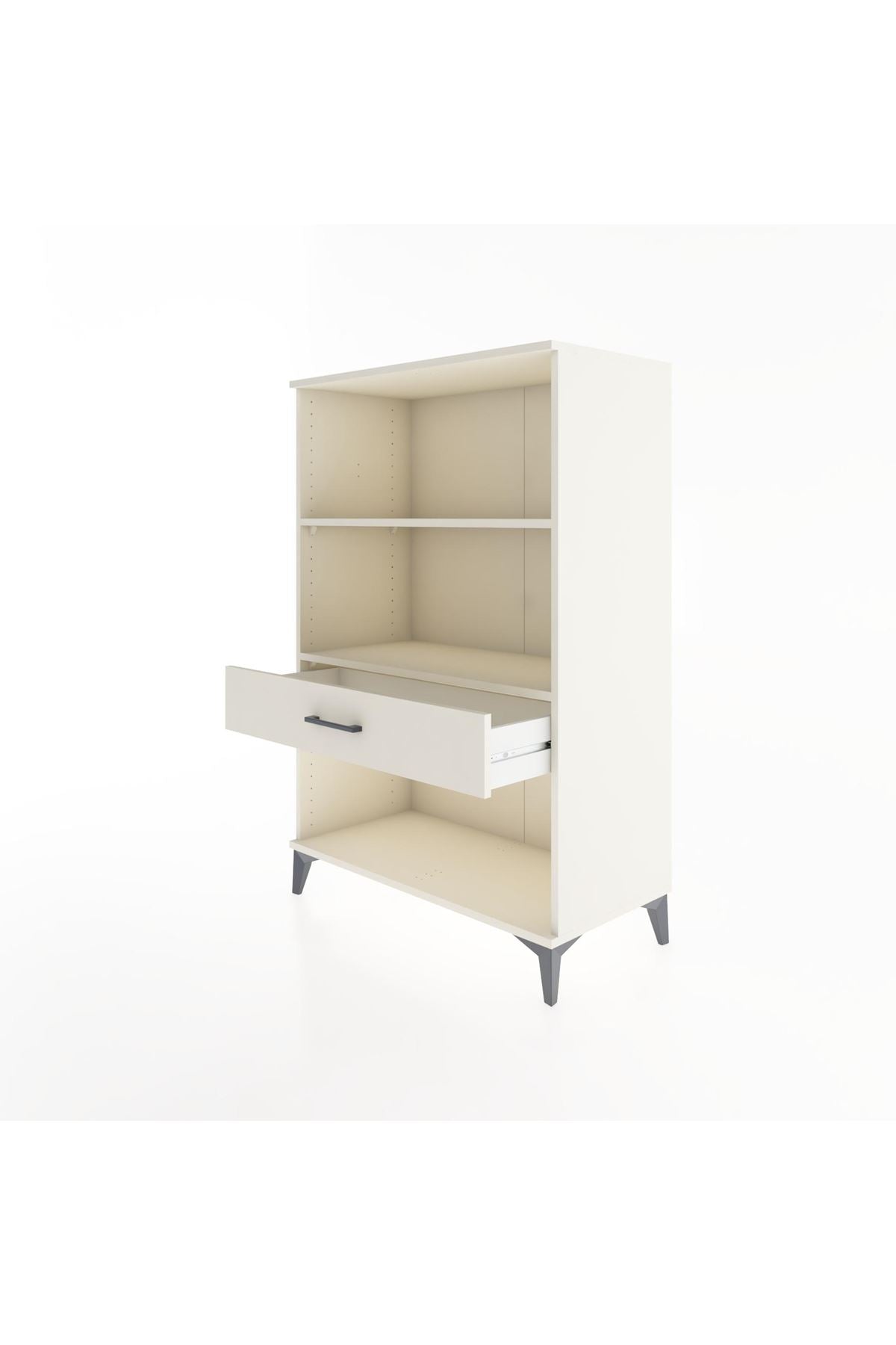 Hyperion Dolap 2 Raflı Tek Çekmeceli 88x44x134 - S51M053V1B