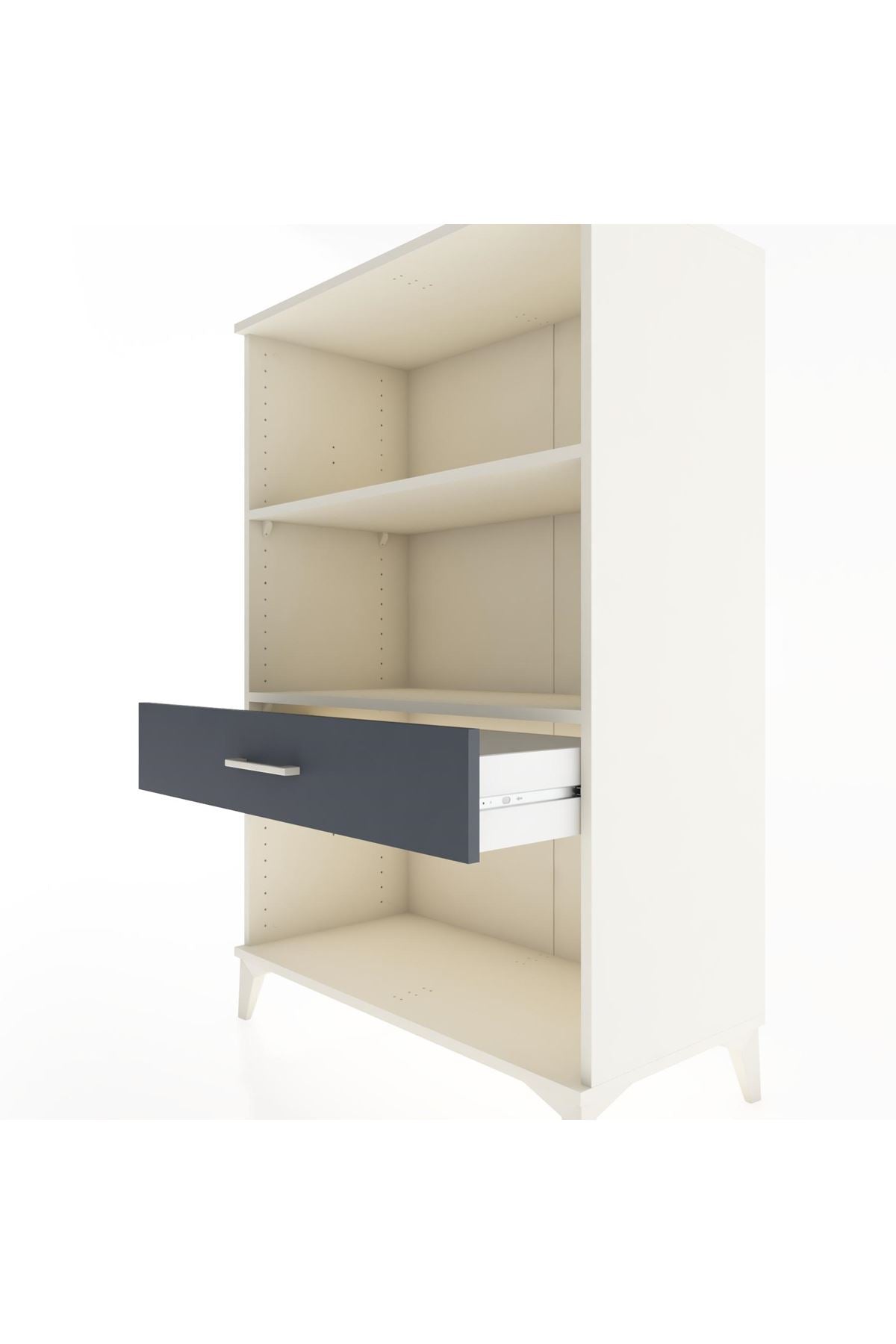 Hyperion Dolap 2 Raflı Tek Çekmeceli 88x44x134 - S51M053V2B