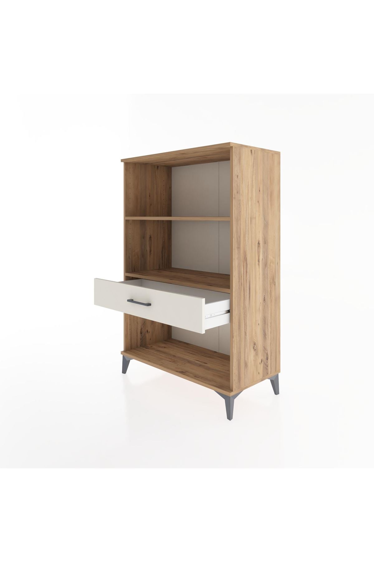 Hyperion Dolap 2 Raflı Tek Çekmeceli 88x44x134 - S51M053V7B