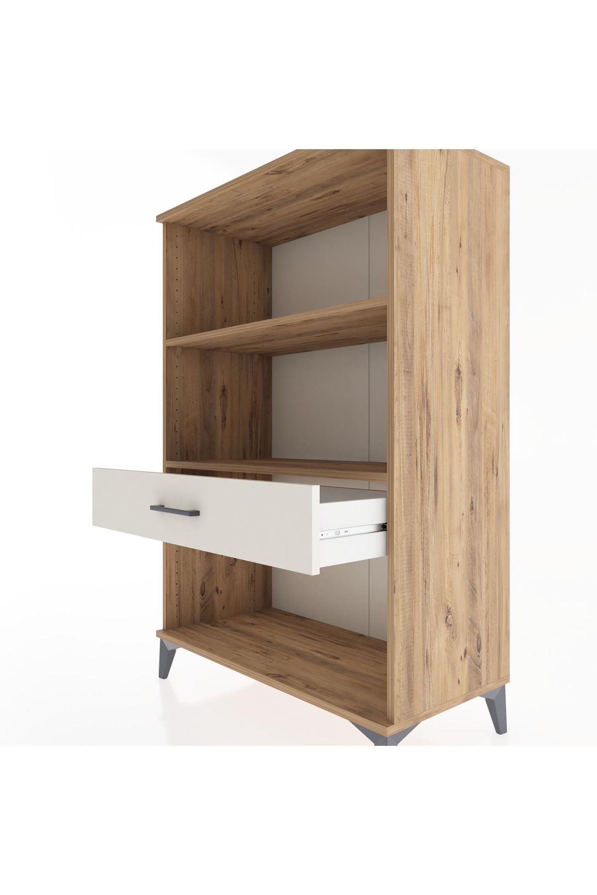 Hyperion Dolap 2 Raflı Tek Çekmeceli 88x44x134 - S51M053V7B